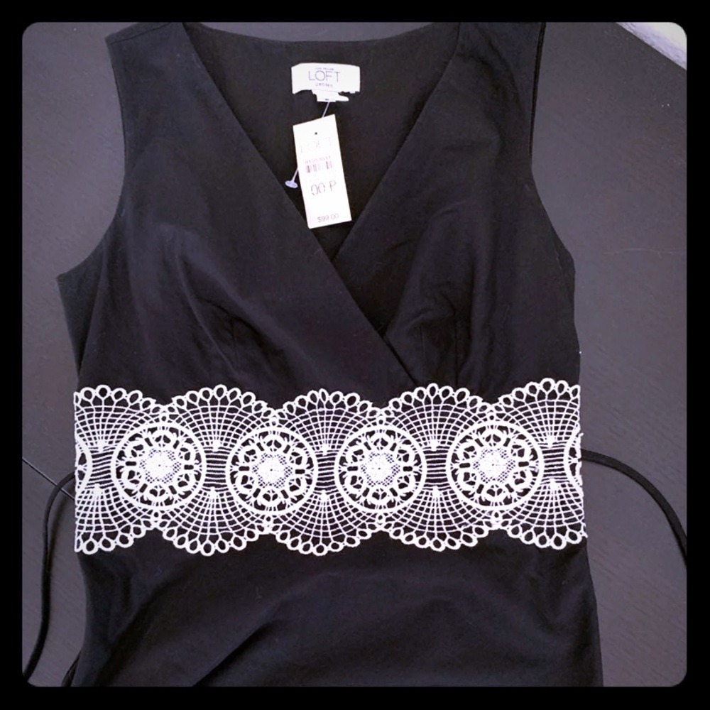 Ann Taylor Loft sleeveless dress